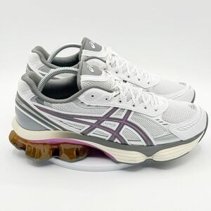 ASICS Gel-Kinetic Fluent Shoes Mens 8.5 White/Truffle Grey 1203A591-100